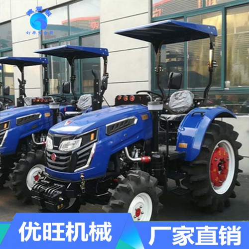 精品四驅四輪帶遮陽棚拖拉機 高效田園管理機