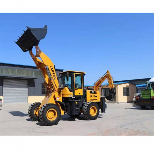 萊豐廠家大型兩頭忙挖掘機 輪式挖掘機型號齊全