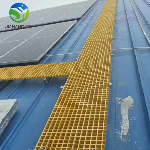 麗水光伏檢修走道網格 維修過道絕緣格柵光伏屋頂發電專用