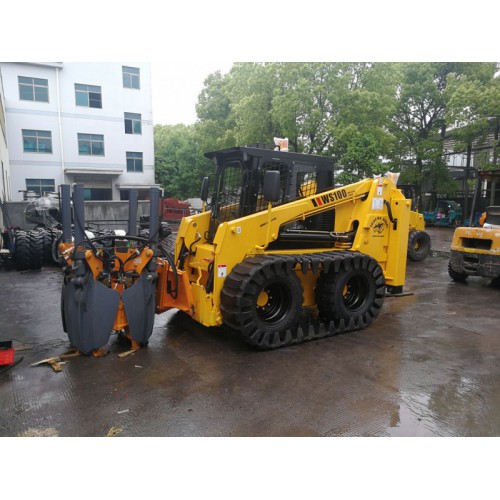 履帶式滑移挖樹移樹機 四瓣式挖樹機 滑移挖樹機 滑移移樹機