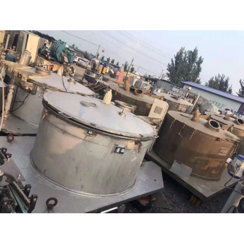 常年供應 二手1250平板吊帶離心機刮刀下卸料離心機