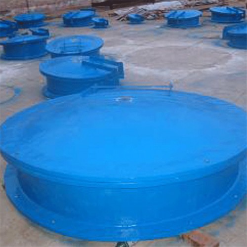 崇鵬 玻璃鋼拍門  側(cè)開式拍門  dn1m拍門  支持定制