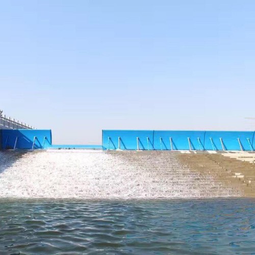 液壓起升壩 液壓起升壩崇鵬攔河鋼壩閘 手動不銹鋼鋼壩閘