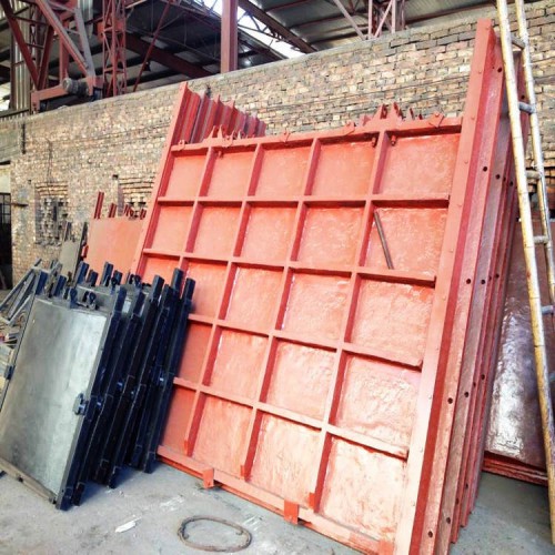 崇鵬  渠道閘門(mén) 手輪式渠道鑄鐵閘門(mén)  雙向止水鑄鐵閘門(mén)