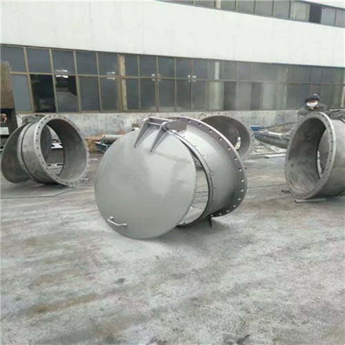 管道鋼制拍門  dn1米拍門不銹鋼 側(cè)開式玻璃鋼拍門