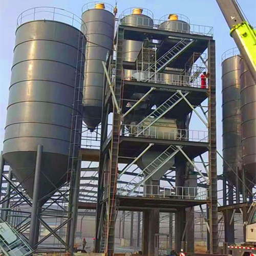 全自動干粉砂漿設備 時產10至80噸塔樓式干混砂漿攪拌站
