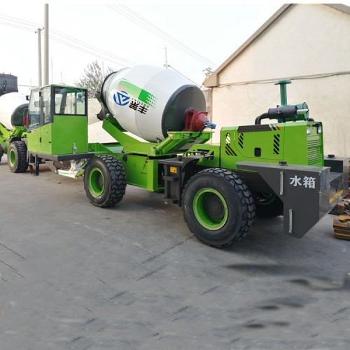元壩區2.6立方建筑攪拌罐車 水泥砂石料攪拌機 砂漿攪拌車