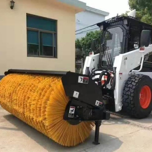 滑移裝載機掃雪車 多功能清雪設備 冬季除冰雪設備