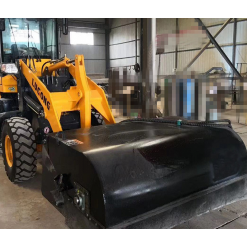 938鏟車清掃 掃路 掃地 路面清掃 清掃車 掃路車