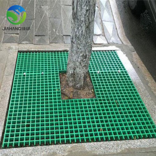 寧鄉(xiāng)綠化樹池蓋板價(jià)格 樹坑圍樹網(wǎng)格板 樹池玻璃鋼格柵廠