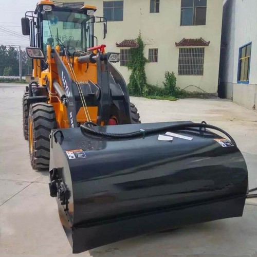 舊鏟車裝載機(jī)掃地機(jī) 粉塵路面清掃車 裝載機(jī)配清掃