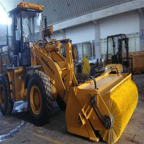 裝載機配滾刷 鏟車滾刷清掃器 裝載機滾刷清掃器 裝載機滾刷