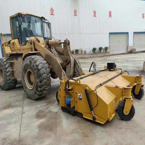 50鏟車改掃路車 個舊裝載機改掃路車 鏟車加裝掃路車