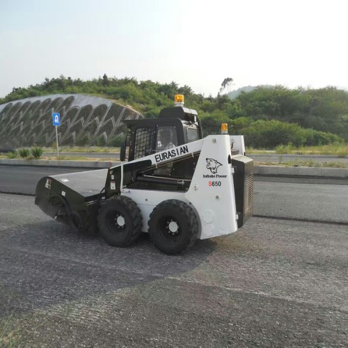 上海裝載機改清掃車 港口裝載機清掃 多功能滑移裝載機廠家