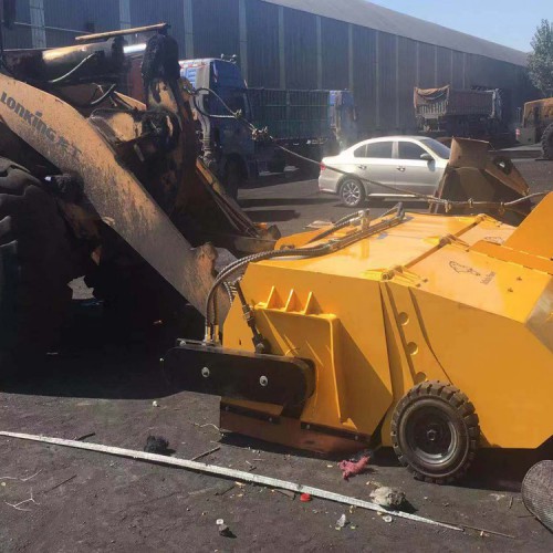 裝載機清掃器 鏟車掃地機 改裝載機清掃機 馬路掃路機