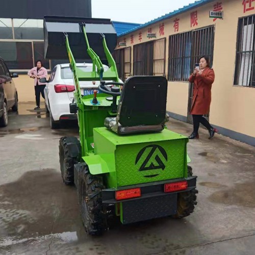 濟寧車間電動鏟車 鏟糞小鏟車 電動裝載機售后有保證敏