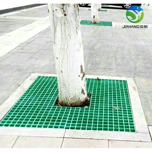 樹防塵篦子價格 防塵護樹板顏色  長寧玻璃鋼樹池蓋板用格柵