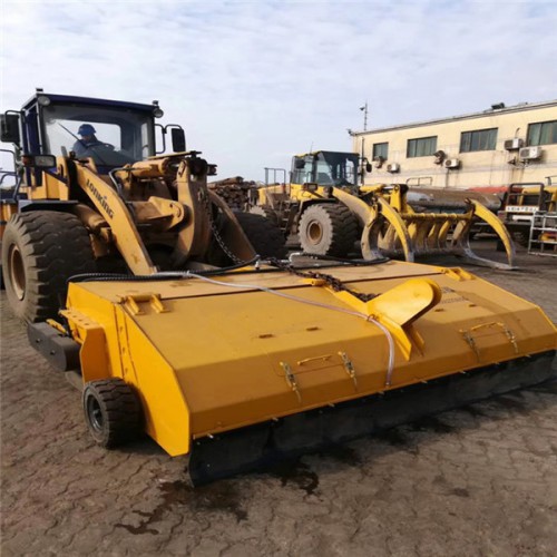 廈工柳工龍工裝載機掃地機 大型裝載機前進掃地機廠家