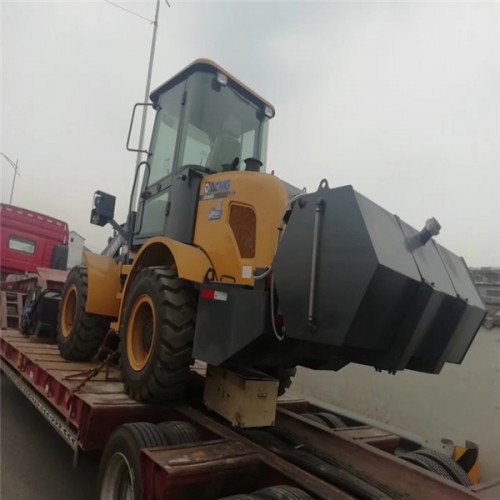 晉工裝載機掃路車 臨工裝載機掃車