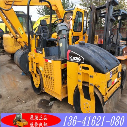 出售二手小型壓路機 3噸4噸6噸全液壓雙驅雙振進口壓路機