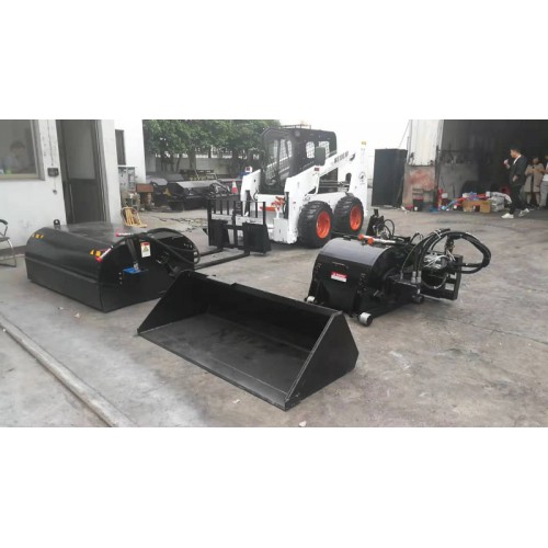 裝載機前進式清掃器-路面掃地機-928裝載機清掃器價格-清掃
