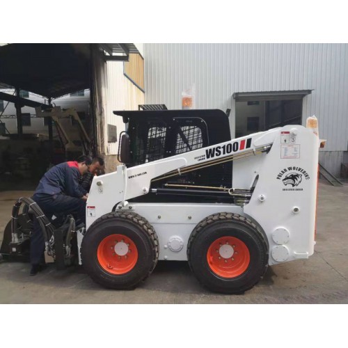 裝載機前置清掃器-20裝載機清掃機-裝載機清掃定做-滑移清掃