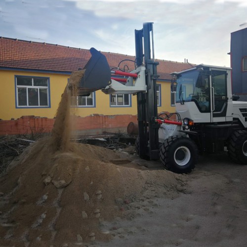 水泥板叉車  廠家熱銷 裝鏟斗叉車 萊豐 配置齊全