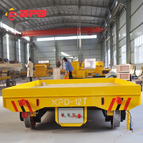 北京直銷12噸工業(yè)車間轉(zhuǎn)運(yùn)軌道車 低壓軌道電動平車價格優(yōu)惠