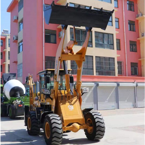 一機(jī)多用兩頭忙裝載機(jī)  萊豐 前鏟后挖兩頭忙裝載機(jī) 常年出售