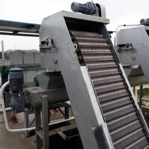 耙齒鏈式清污機 回旋式清污機 海鷹水利機械 定制污水處理設備