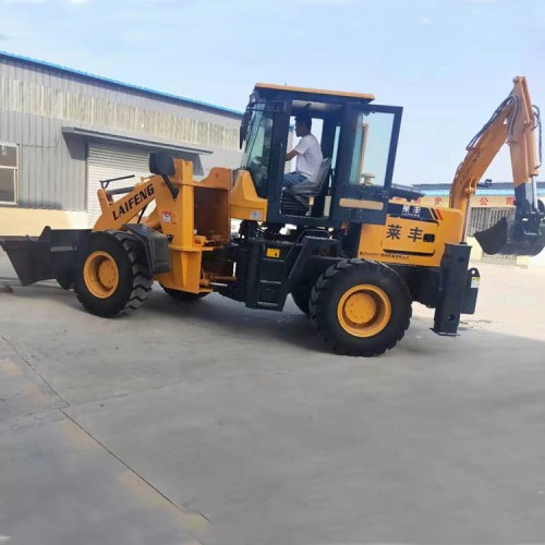 一機多用兩頭忙裝載機  萊豐 兩頭忙裝載機操作方便 價格優惠