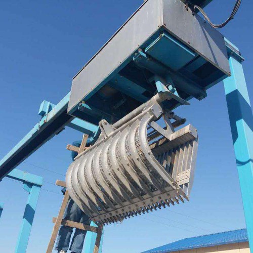 抓斗式格柵 海鷹 移動(dòng)抓斗式格柵清污機(jī) 液壓自動(dòng)抓斗除污機(jī)