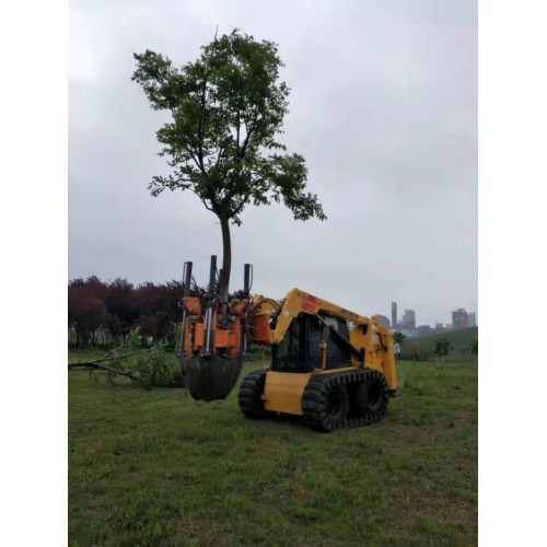全液壓 四瓣挖樹機 帶土球移樹機 一分鐘一棵樹 浙江泰亨重工