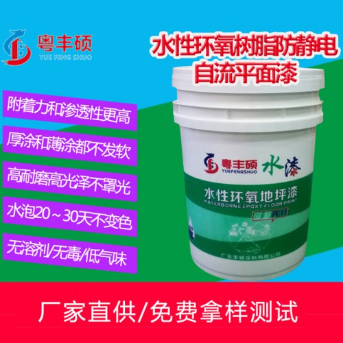 水性環氧樹脂防靜電自流平面漆