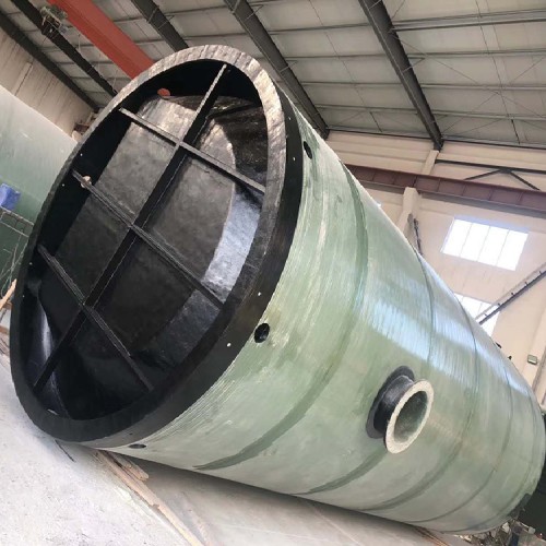 一體化預制泵站 標準立式污水泵站 玻璃鋼一體化泵站