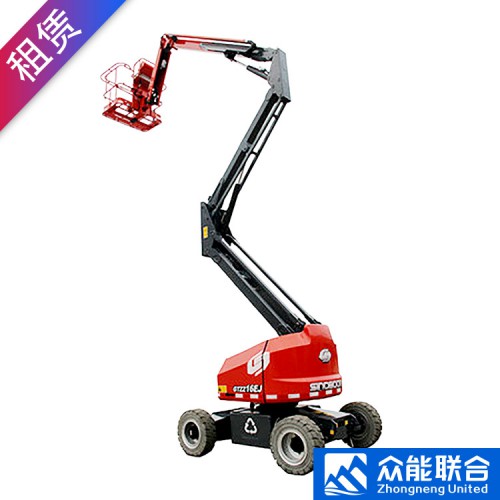 升降平臺出租 14米GTBZ16AE曲臂升降平臺租賃