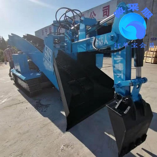 履帶刮板扒渣機 履帶扒渣機價格