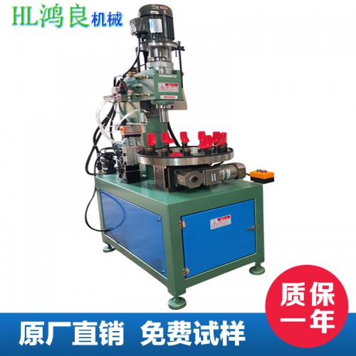 腳輪轉(zhuǎn)盤(pán)自動(dòng)旋鉚機(jī) 腳輪支架鉚釘機(jī) 直播架半空心鉚釘機(jī)