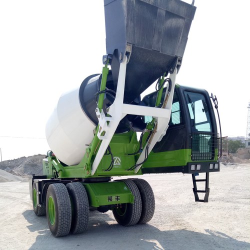 快速攪拌車山東廠家  14方自動(dòng)上料全自動(dòng)攪拌車 廠家直銷