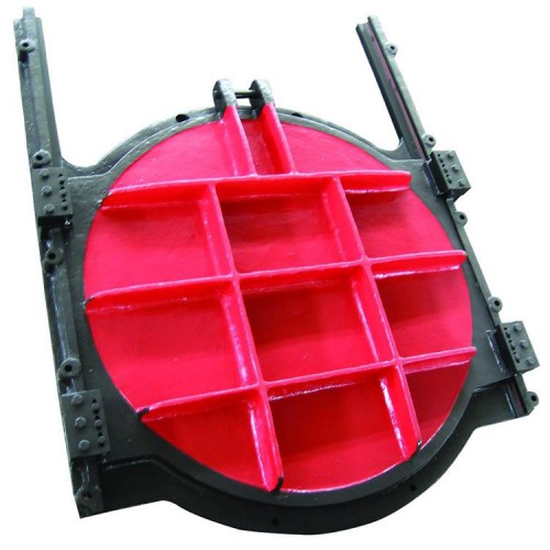 海鷹 鑄鐵閘門 PZY鑄鐵鑲銅圓閘門 大口徑鑄鐵閘門廠家直銷