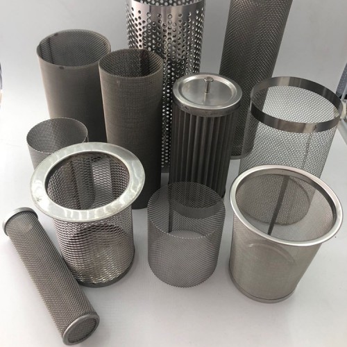 廠家定制不銹鋼過濾筒 食品級(jí)304不銹鋼過濾筒