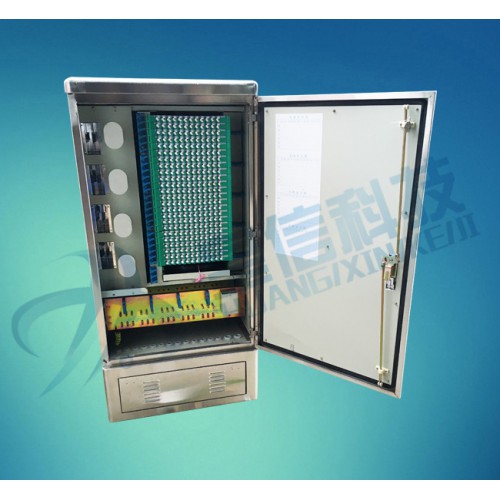 中國電信576芯不銹鋼光纜交接箱