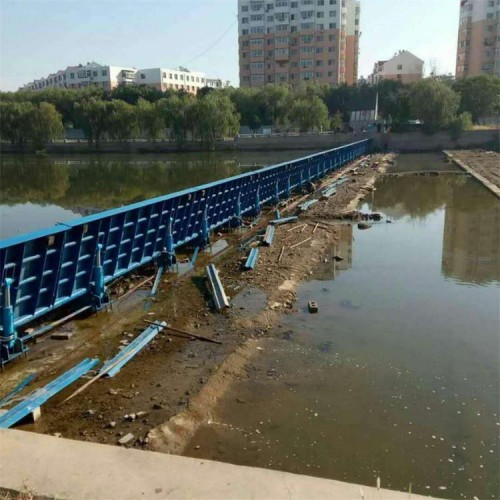 海鷹 液壓壩 三角臂式大型液壓升降壩 高強(qiáng)度合頁(yè)壩