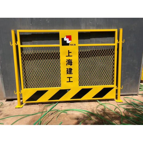 工地圍擋安全護欄 鍍鋅鋼管基坑圍擋 坑口臨邊欄桿