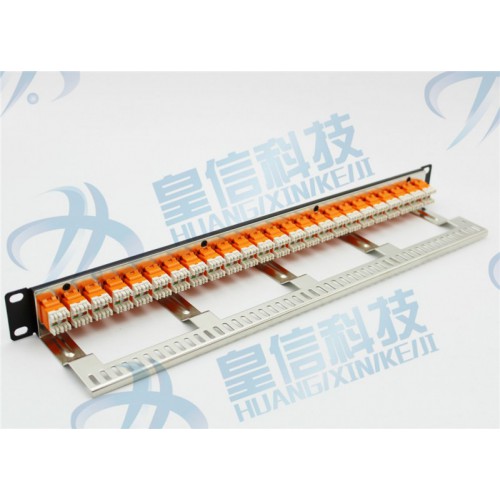 24位Cat5e非屏蔽數據配線架