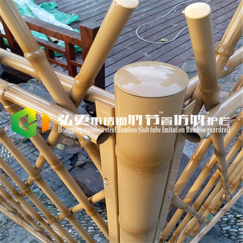 不銹鋼仿竹節護欄