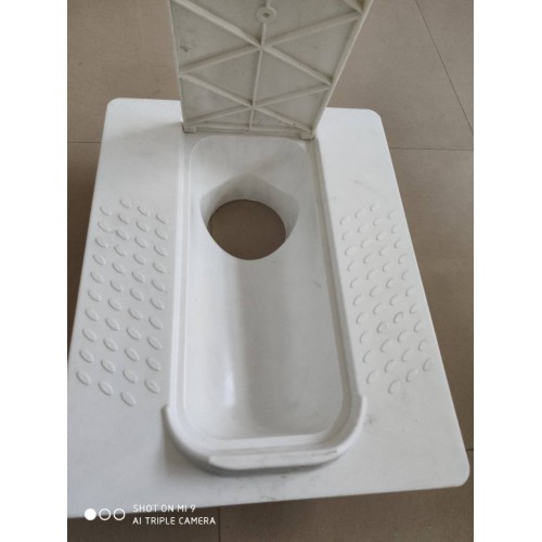 玻璃鋼蹲便器農(nóng)村廁所大口徑