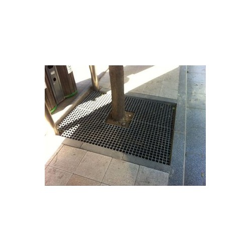 樹坑篦子護樹網格板格柵生產廠家 玻璃鋼格柵