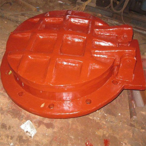 海鷹 鑄鐵鑲銅拍門 法蘭式鑄鐵拍門 防止倒灌 自動(dòng)溢流