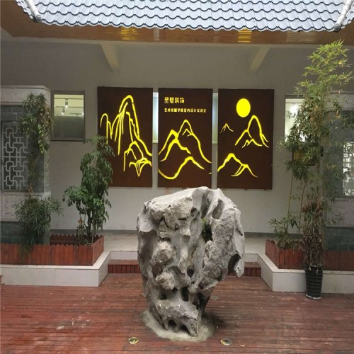 無錫耐候鋼板廠家 耐候鋼板定制加工 耐候鋼板景墻上門安裝